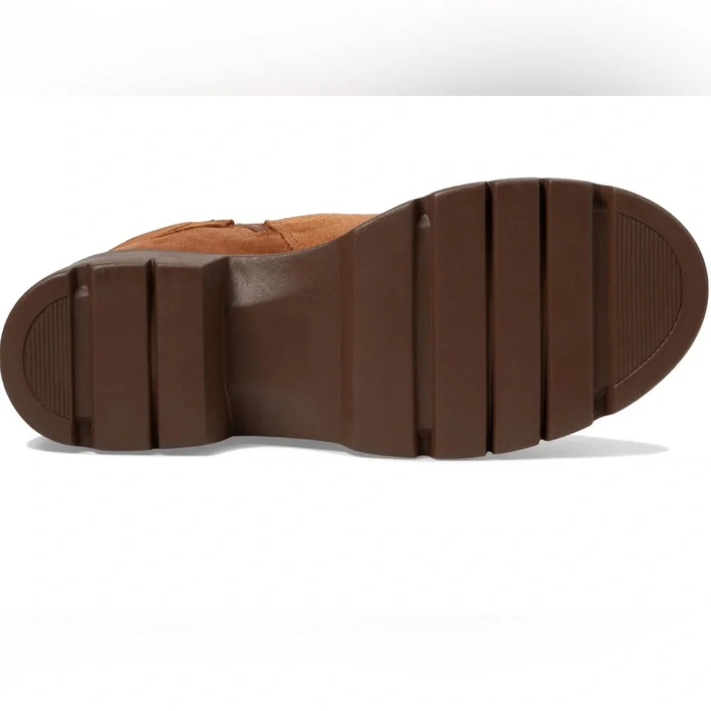 NWT Steve Madden Colletta (Camel Suede Fur) Women's Boots - Picture 3 of 9